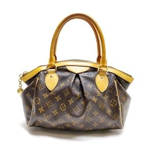 Louis Vuitton Hand Bag Tivoli PM Brown PVC